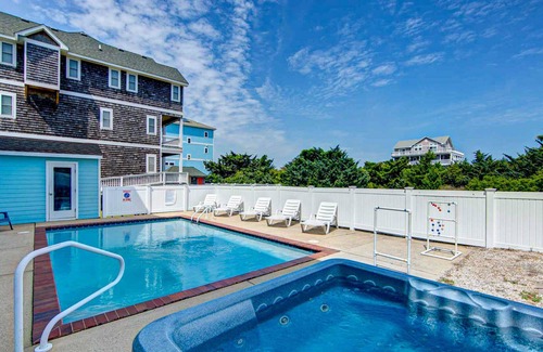 Wind Over Waves Casa | Semi-Soundfront w / a View, piscina, jacuzzi, sala de juegos, amable para los perros, Cmty Boat Ramp