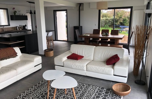 Plonevez-Porzay Casa | En la playa de Kervel Douarnenez Bay