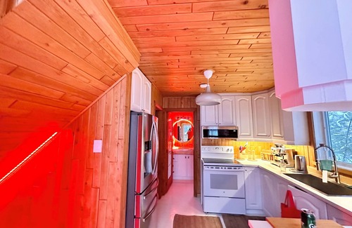 Chute-Saint-Philippe Cabina | On the lake / sauna, spa, boat