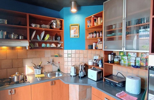 Skadarlija Apartamento | En La Terraza La Vida Joy Mansard Top Kitchen