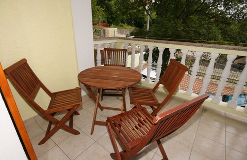 Povile Apartamento | Apartamento de una habitación con una terraza Povile, Novi Vinodolski (A-2398-d)