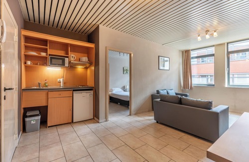 Begijnhof's Wijk Apartamento | Apartamento de un dormitorio cerca de la estación del Norte