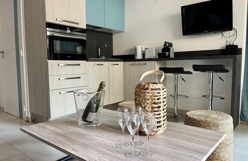 California - Pezou Apartamento | One bedroom apartment (4p)- pool-AC- near shops, Croisette, sea, palais Festival