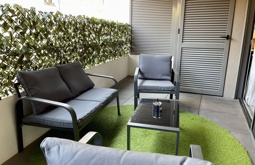 California - Pezou Apartamento | One bedroom apartment (4p)- pool-AC- near shops, Croisette, sea, palais Festival