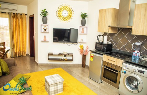 East Legon Apartamento | One bedroom Apartment at Oasis Park Residences