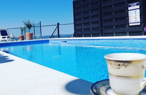 Meterize Apartamento | Apartamento de una habitación con terraza y vista al mar Sibenik (A-22457-b)