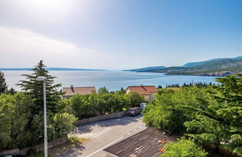 Klenovica Apartamento | Apartamento de una habitación con balcón y vista al mar Klenovica, Novi Vinodolski (A-5575-a)