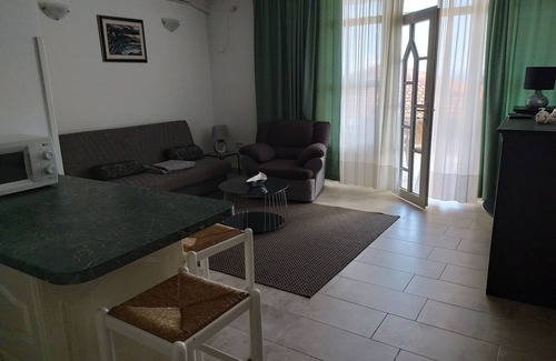 Medveja Apartamento | Apartamento de una habitación en la playa Medveja, Opatija (A-7722-b)