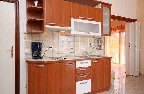 Dramalj Apartamento | Apartamento de una habitación con balcón y vista al mar Dramalj, Crikvenica (A-5534-a)