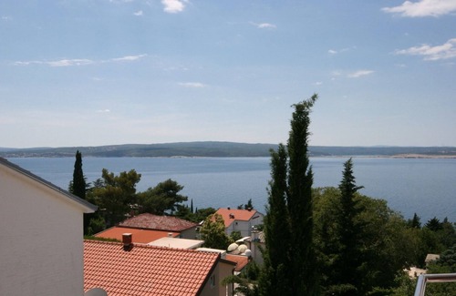 Dramalj Apartamento | Apartamento de una habitación con balcón y vista al mar Dramalj, Crikvenica (A-5534-a)