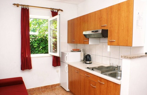 Trpanj Apartamento | Apartamento de una habitación con una terraza Trpanj, Peljesac (A-3157-a)