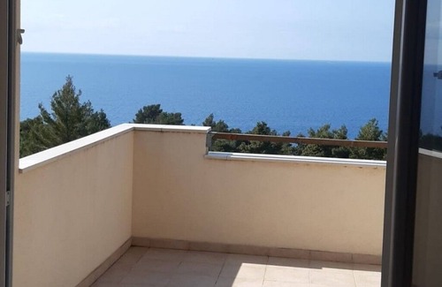 Ivan Dolac Apartamento | Apartamento de una habitación con terraza y vista al mar Ivan Dolac, Hvar (A-24264-c)