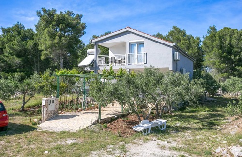 Cove Osibova (Milna) Apartamento | Apartamento de una habitación con una terraza Bahía Smrčeva, Brac (A-20193-b)