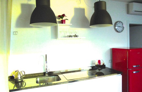 Marone Apartamento | Apartamento de 1 dormitorio con vistas al lago jardín y vistas panorámicas