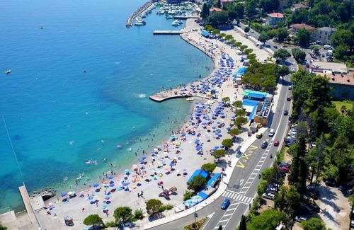 Icici Apartamento | Apartamento de una habitación con terraza y vista al mar Icici, Opatija (A-7788-a)