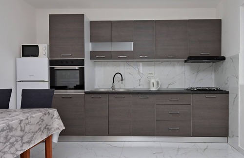 Lopar Apartamento | Apartamento de una habitación con terraza y vista al mar Lopar, Rab (A-14804-e)
