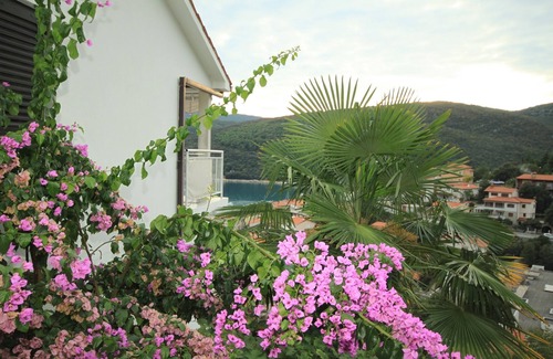 Rabac Apartamento | Apartamento de una habitación con terraza y vista al mar Rabac, Labin (A-7474-c)