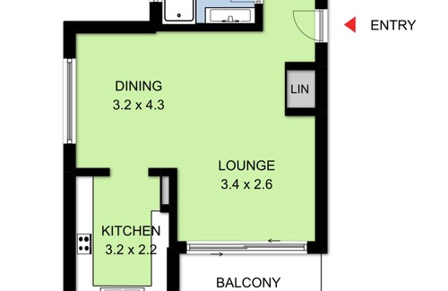 Eastwood Apartamento | Apartamento amueblado ejecutivo de una habitación