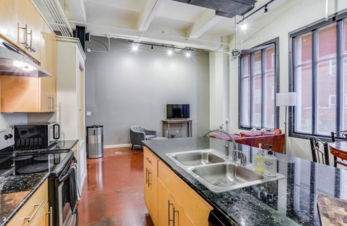 Downtown Fort Worth Apartamento | One Bedroom Industrial Loft in Downtown Fort Worth