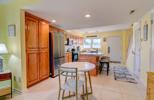 Myrtle Beach Villa | One Block from Ocean, Family-Friendly, Shared Pool