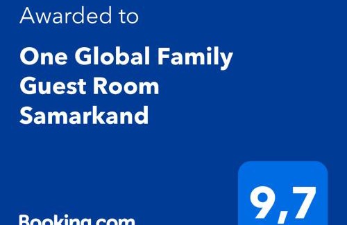 Samarkand Apartamento | One Global Family Guest House Samarkand