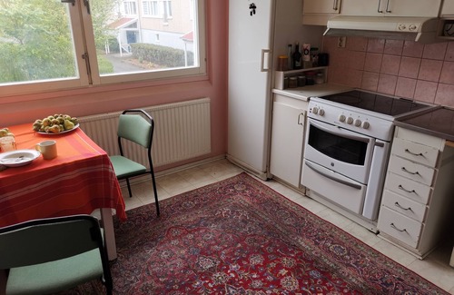 Angered Apartamento | One large room with 3 single beds. Max for three people 12 min from city center