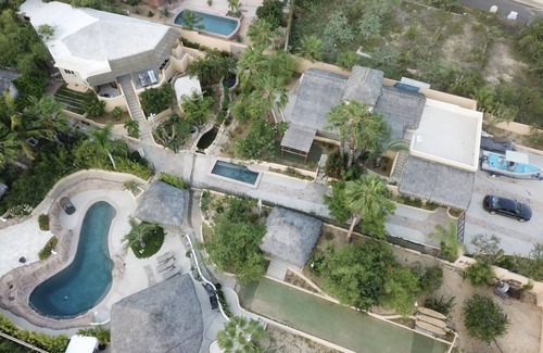 San Jose del Cabo Villa | One Of A Kind Baja Palm Leaf Roof Villa
