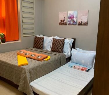 Pasay Apartamento | One Palm Tree Villas Condominium - Studio 10th-O FL with Balcony - Across Terminal 3 Airport