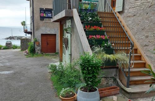 Yvoire Casa | Opaline Yvoire Terrasse avec vue sur le Lac Léman