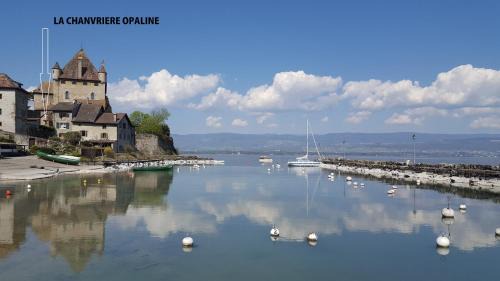Yvoire Casa | Opaline Yvoire Terrasse avec vue sur le Lac Léman