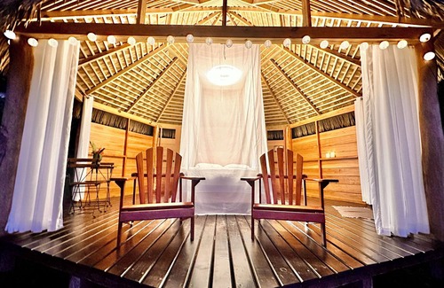 Puerto Jimenez Cabina | Open Cabin in the Jungle, sea View, Campfire and Breakfast