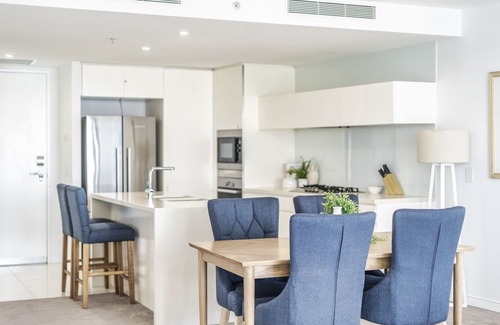 Broadbeach Apartamento | Open plan apartment High floor ocean views