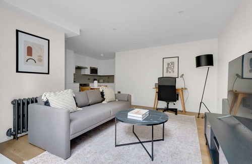 Bishop's Apartamento | Open plan Waterloo, 1BR, New build, terrace, by Blueground