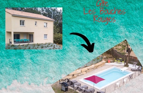 Vesseaux Casa | APERTURA MAYO 2020 Cabaña con piscina 14 personas