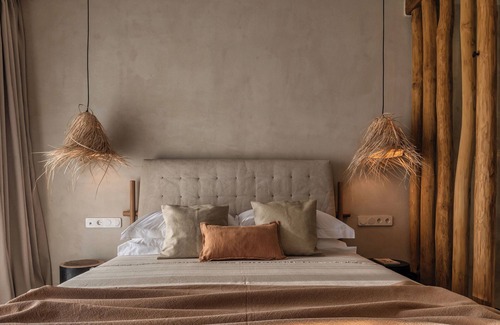 Naxos Town Hotel | Opuntia Suites Superior Villa with Outdoor Hot Tub