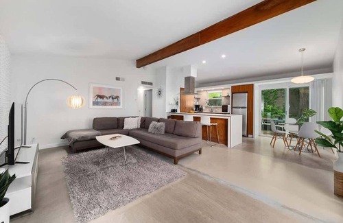 South River City Casa | Orange Crush | SoCo Mid-Century Pet Retreat