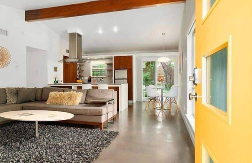 South River City Casa | Orange Crush | SoCo Mid-Century Pet Retreat