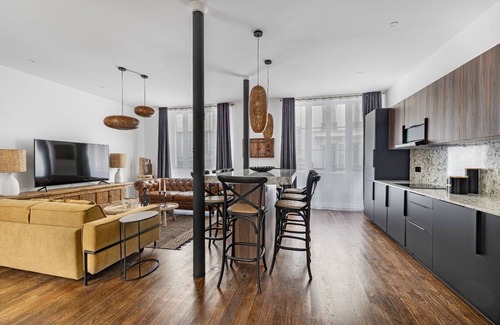Quartier Saint-Ambroise Apartamento | Orient Express, 3BR/3BA, 8 people
