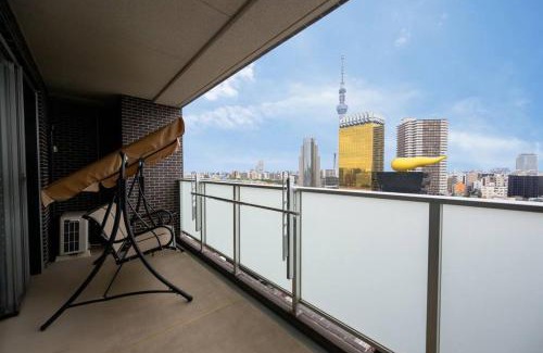 Kaminarimon Apartamento | Origami-ya Stay Akari - Luxury Asakusa Penthouse