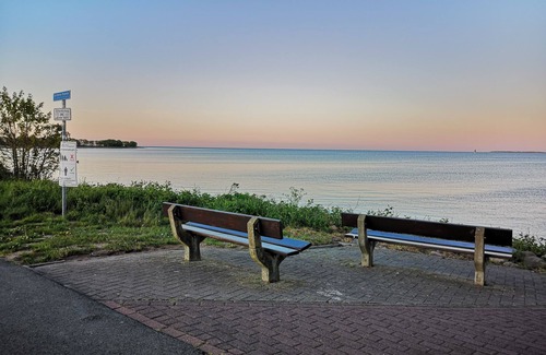 Schilksee Apartamento | Our apartment is located in the center of Kiel-Schilksee, 200 m to the beach.