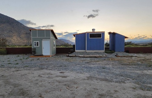 Cabazon Cabina | Our Off-Grid Tiny Cabin awaits you and your desert adventure. Sleeps up to 3.
