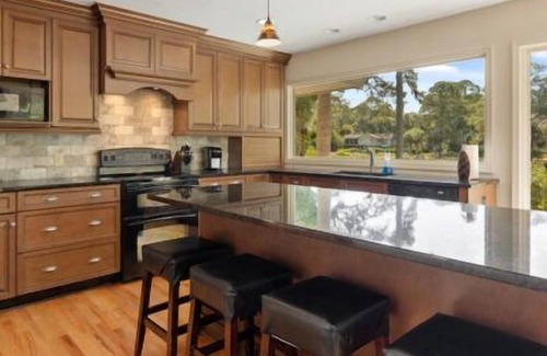 Sea Pines Casa | Outdoor Family Oasis, Private Pool, BBQ, on Lagoon