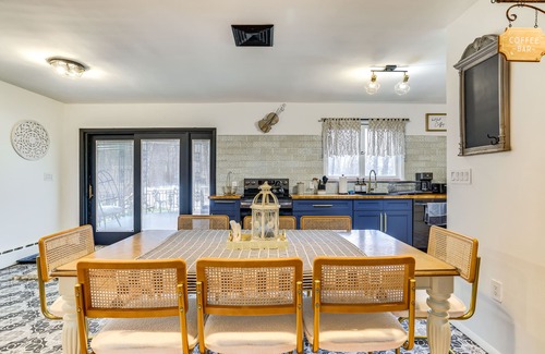 Mountainhome Casa | Outdoor Oasis: Cresco Family Home w/ Hot Tub