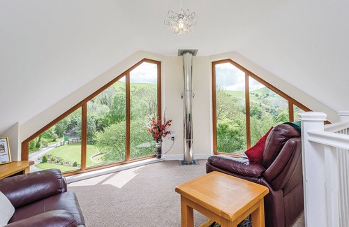 Caersws Chalet De Esquí | Alojamiento de 1 habitaciones en Little London, Nr Llandinam