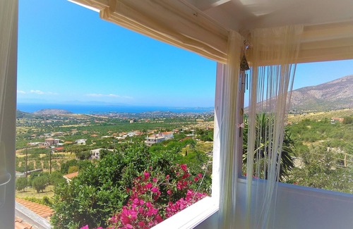 Saronikos Casa | Outstanding Panoramic View, 10΄ Beach, 20΄ Airport