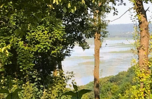 Eagle Mountain Cabina | GRAND VIEW - Woodview Lodge con vista al río Mississippi