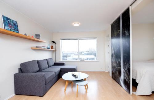 Laugardalur Apartamento | Overlooking the city, bright & cozy - Free Parking (A2)