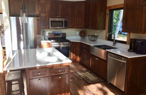 Hackensack Casa | Ox Yoke Lake Oasis w/ sandy beach & gorgeous sunsets!