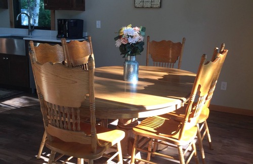 Hackensack Casa | Ox Yoke Lake Oasis w/ sandy beach & gorgeous sunsets!