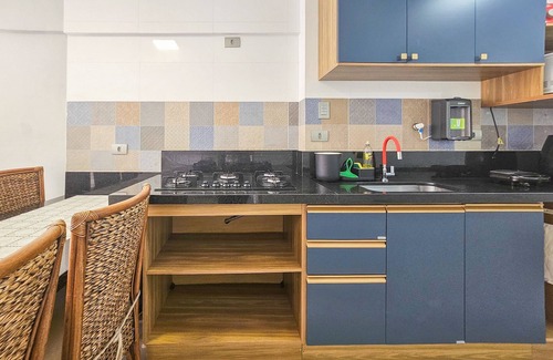 Tombo Apartamento | Pé na areia do Guarujá - Praia do Tombo (F)
